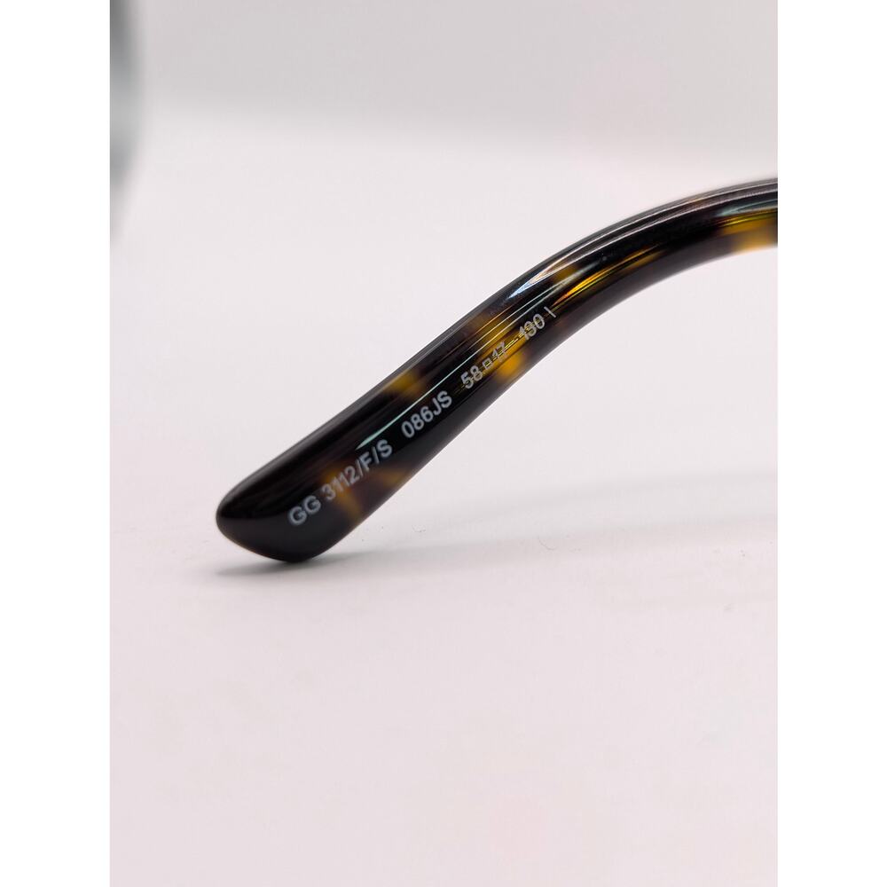 Authentic Vintage Gucci GG3112 Round Tortoiseshell Sunglasses With Case - Picture 6 of 9